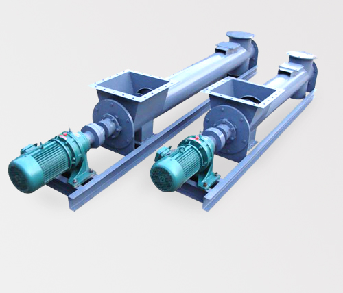 可水平、傾斜輸送粉末，可以按照用戶(hù)要求設(shè)計(jì)不同管徑、長(zhǎng)度